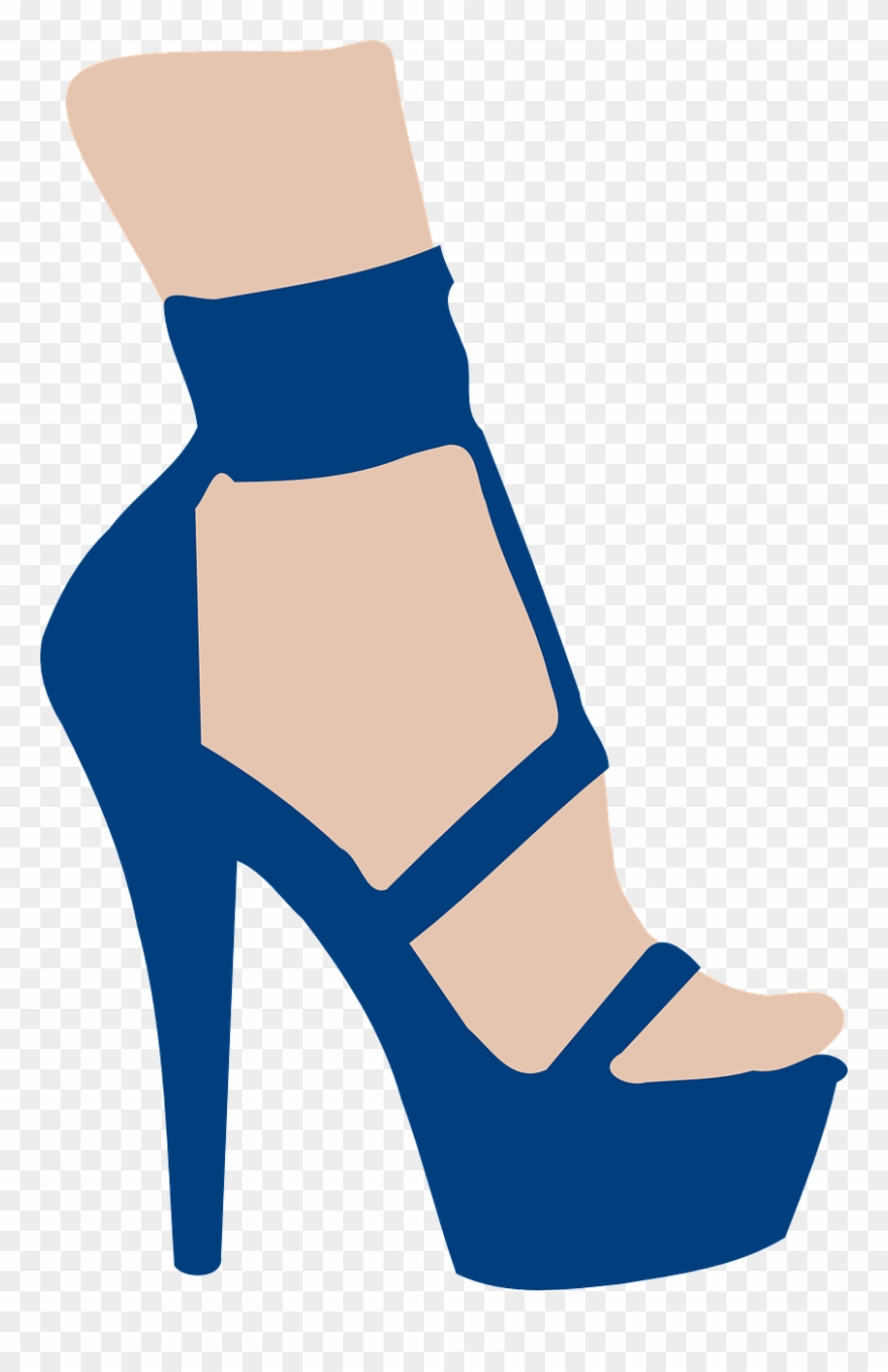 880x1360 High Heel Stilettos Shoes - High Heels Drawing