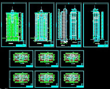 High Rise Drawing at PaintingValley.com | Explore collection of High ...