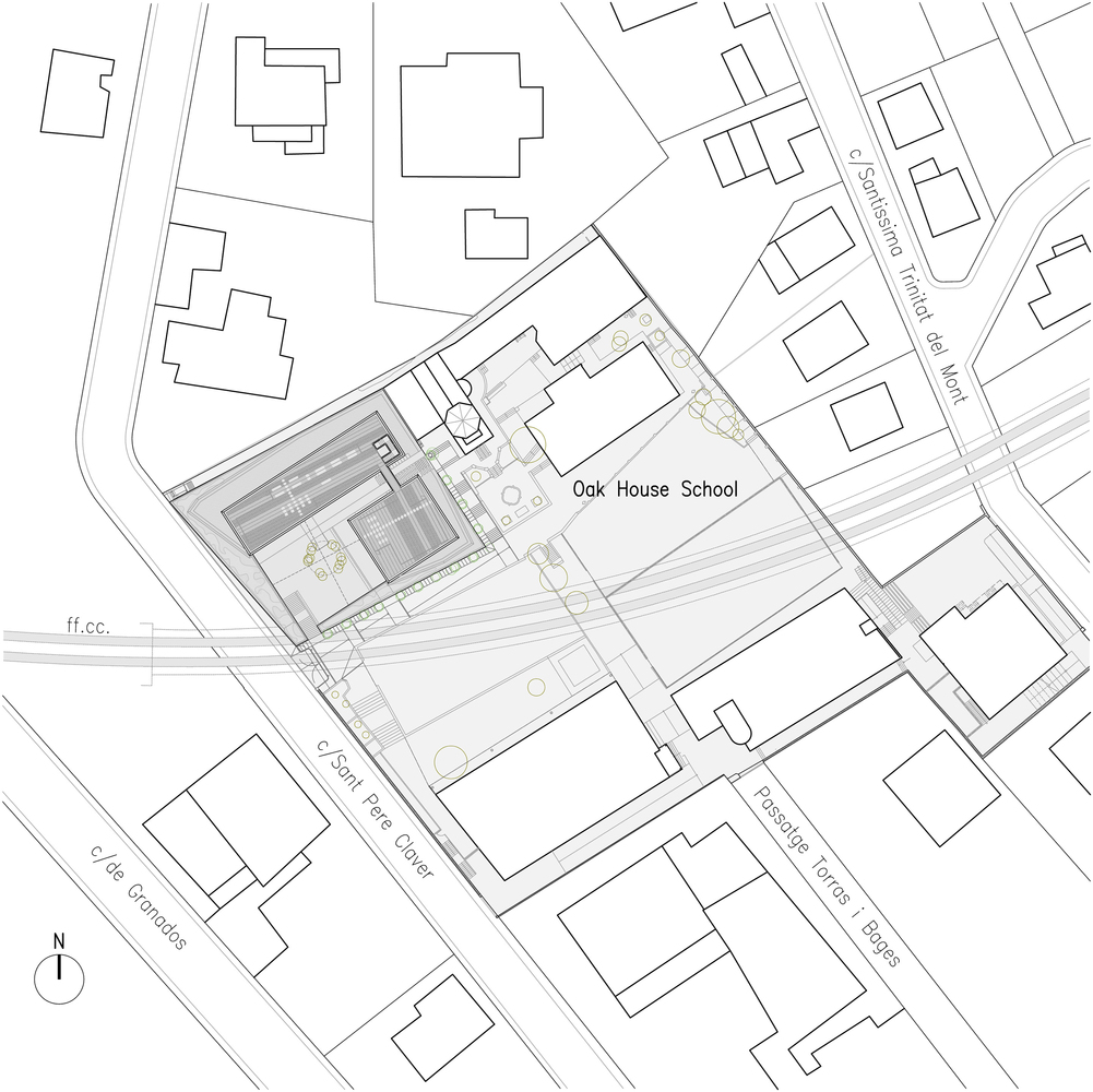 1001x1000 gallery of oak house high school building trasbordo arquitectura - High School Building Drawing