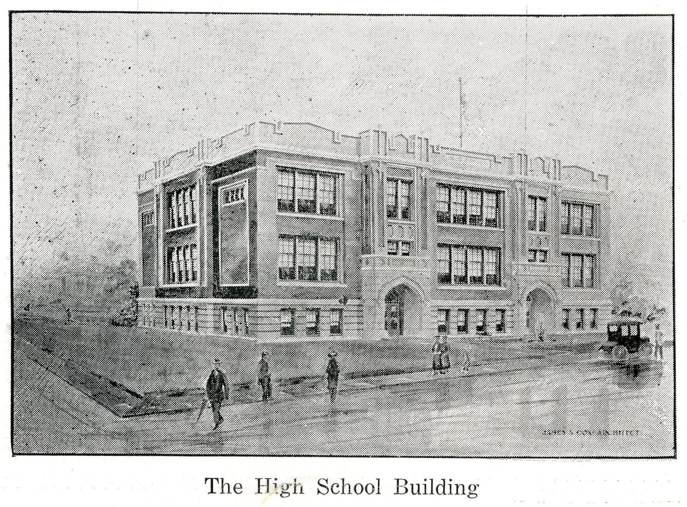 1339x989 Historic Pella Buildings Community Center Gallery - High School Building Drawing