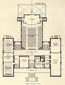 220x287 durango high school - High School Building Drawing