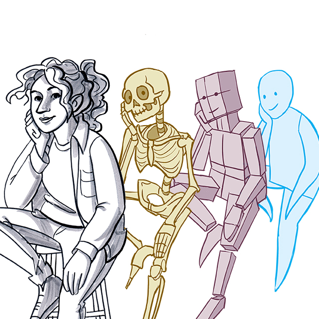 640x640 Figure Drawing With Tania Henderson Tuesdays Pm - High School Drawing