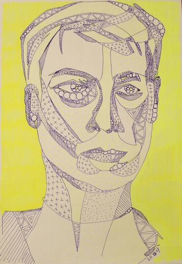375x544 Highlighter Drawings For Sale Saatchi Art - Highlighter Drawings