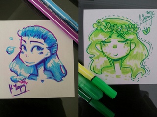 320x240 I Did A Lil Somethin - Highlighter Drawings