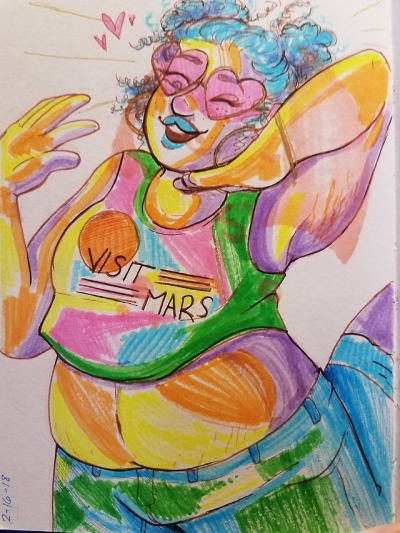 400x533 also i wanna do more highlighter drawings but idk who else to bleh - Highlighter Drawings