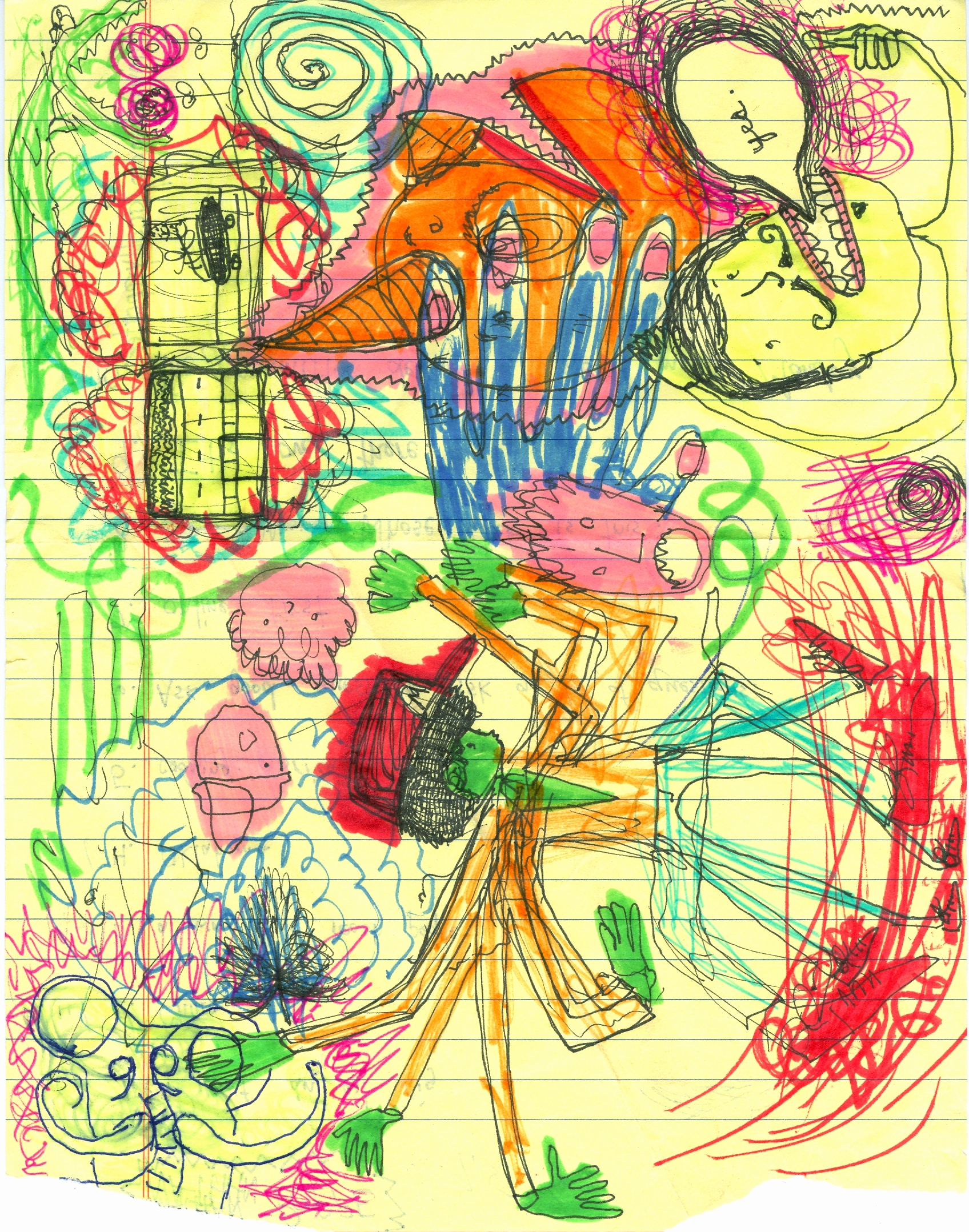 1696x2157 Things I Draw I Draw Things - Highlighter Drawings