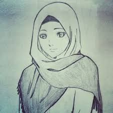 225x225 hijab drawing - Hijab Drawing