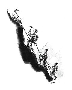 240x300 Hiking Drawings For Sale - Hiking Drawing