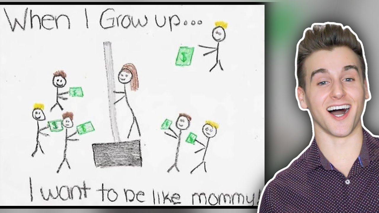 1280x720 hilarious kid drawings! - Hilarious Drawings