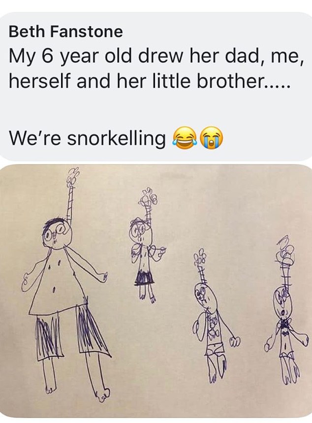 634x860 hilarious pictures reveal innocent kids' drawings - Hilarious Drawings