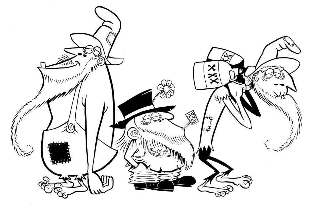 1008x656 Hillbilly - Hillbilly Drawing