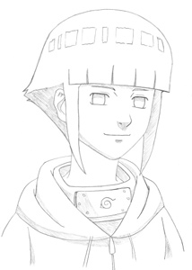 214x300 Hinata How To Draw Hinata From Naruto - Hinata Drawing