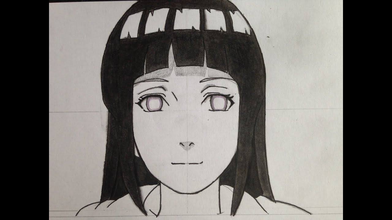 1280x720 How To Draw Hinata - Hinata Drawing
