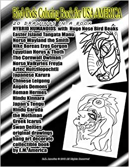 260x336 Bird Gods Coloring Book For United States Drawings - Hindu Drawings