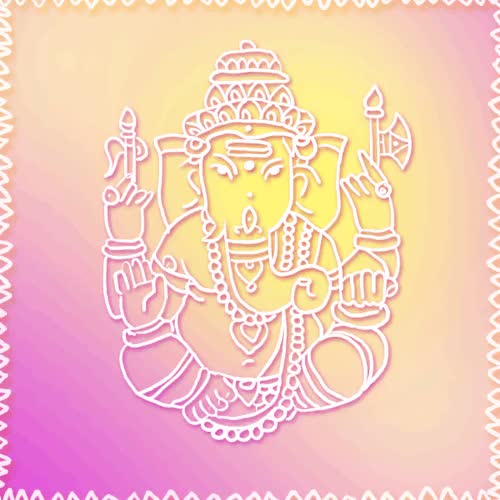 500x500 Animation, Draw, Drawing, Elephant Gif Find, Make Share Gfycat - Hindu Elephant God Drawing