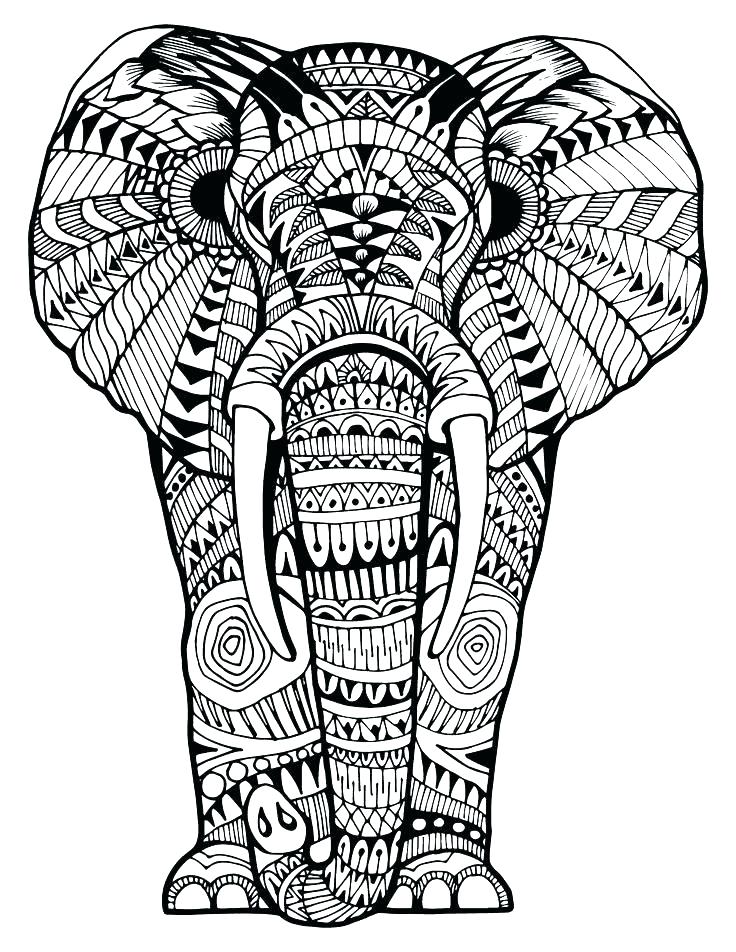 Hindu Elephant God Drawing at PaintingValley.com | Explore collection ...