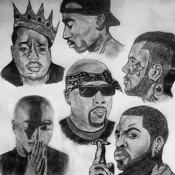 Hip Hop Drawings at PaintingValley.com | Explore collection of Hip Hop ...