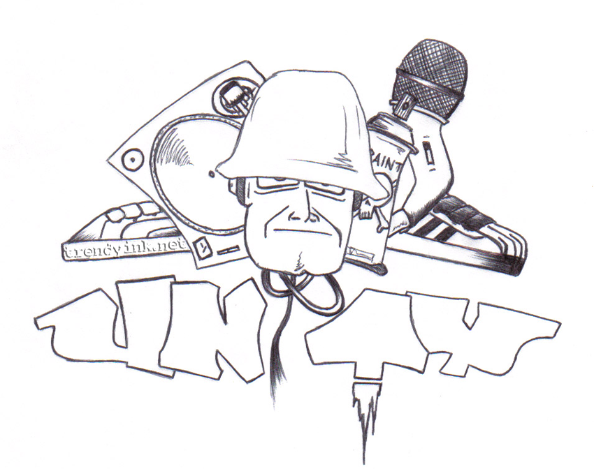 850x672 zonk's hip hop elements unity drawing - Hip Hop Drawings