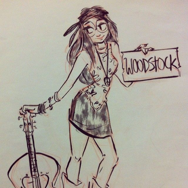 640x640 snarkies love the hippie idea art and doodles - Hippie Drawing Ideas