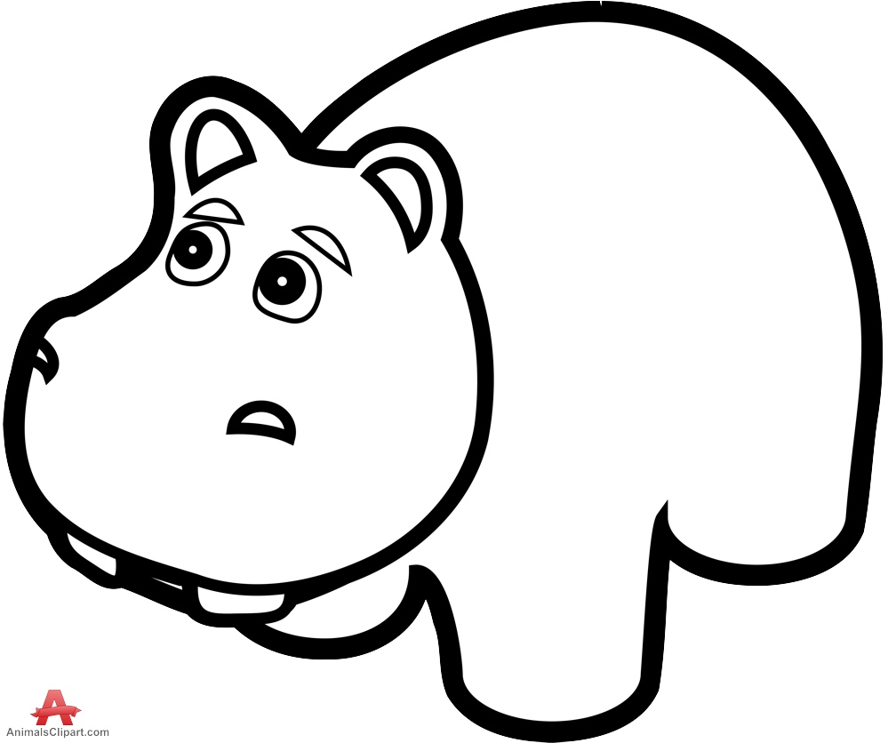 999x836 pictures of cartoon hippos image group - Hippo Cartoon Drawing