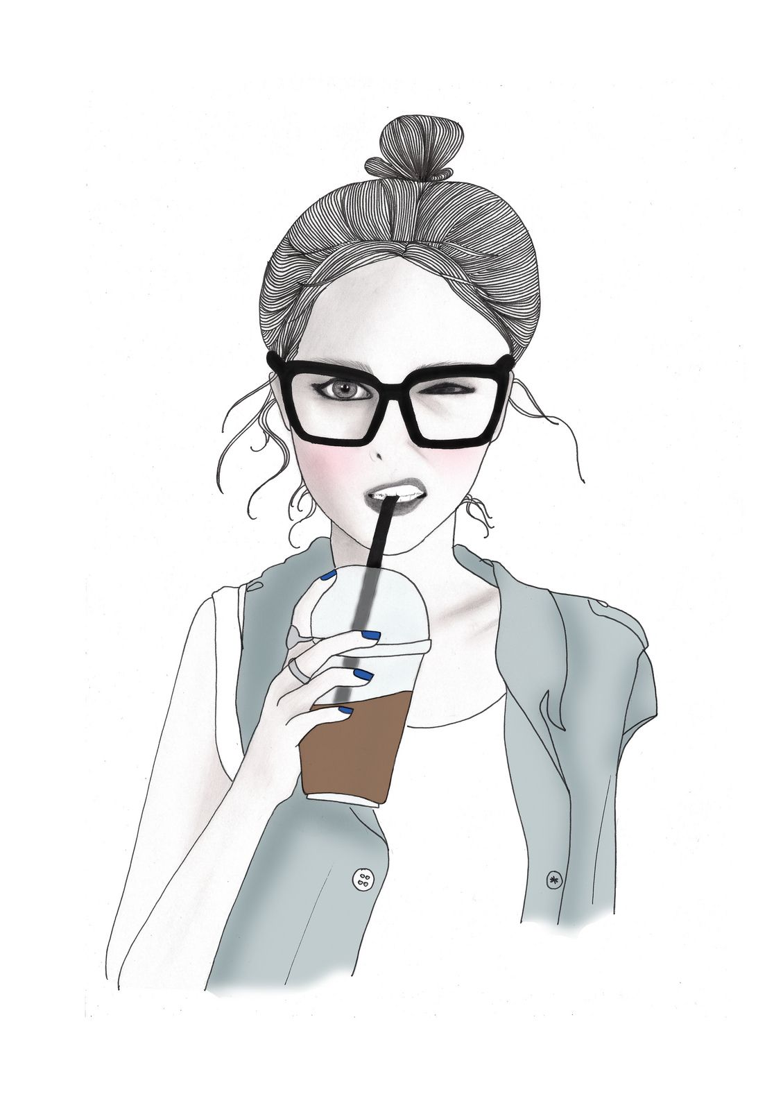 1129x1600 girl drawing tumblr hipster girl drawing tumblr technology trend - Hipster Girl Drawing