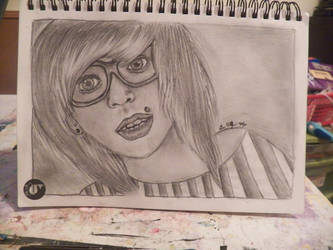 333x250 Hipster Girl Drawing - Hipster Girl Drawing