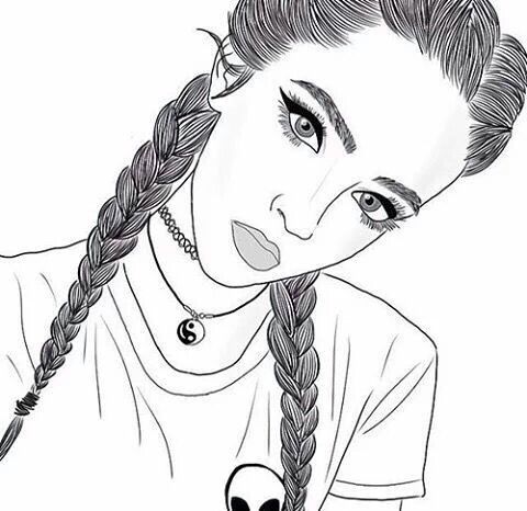 480x466 Huge Collection Of 'hipster Girl Drawing' Download More Than - Hipster Girl Drawing