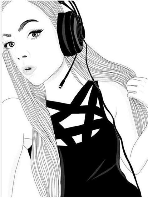 474x632 Girl Drawings Tumblr Girl Drawing Hipster Drawings T - Hipster Girl Drawing Tumblr