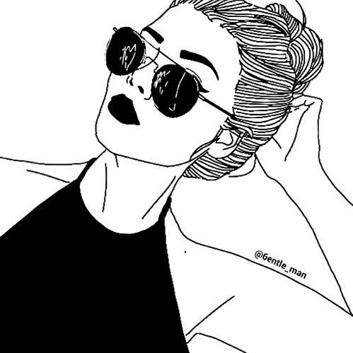 499x499 Glasses Shared - Hipster Glasses Drawing