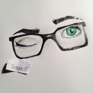 320x320 Hipster Glasses Drawing - Hipster Glasses Drawing