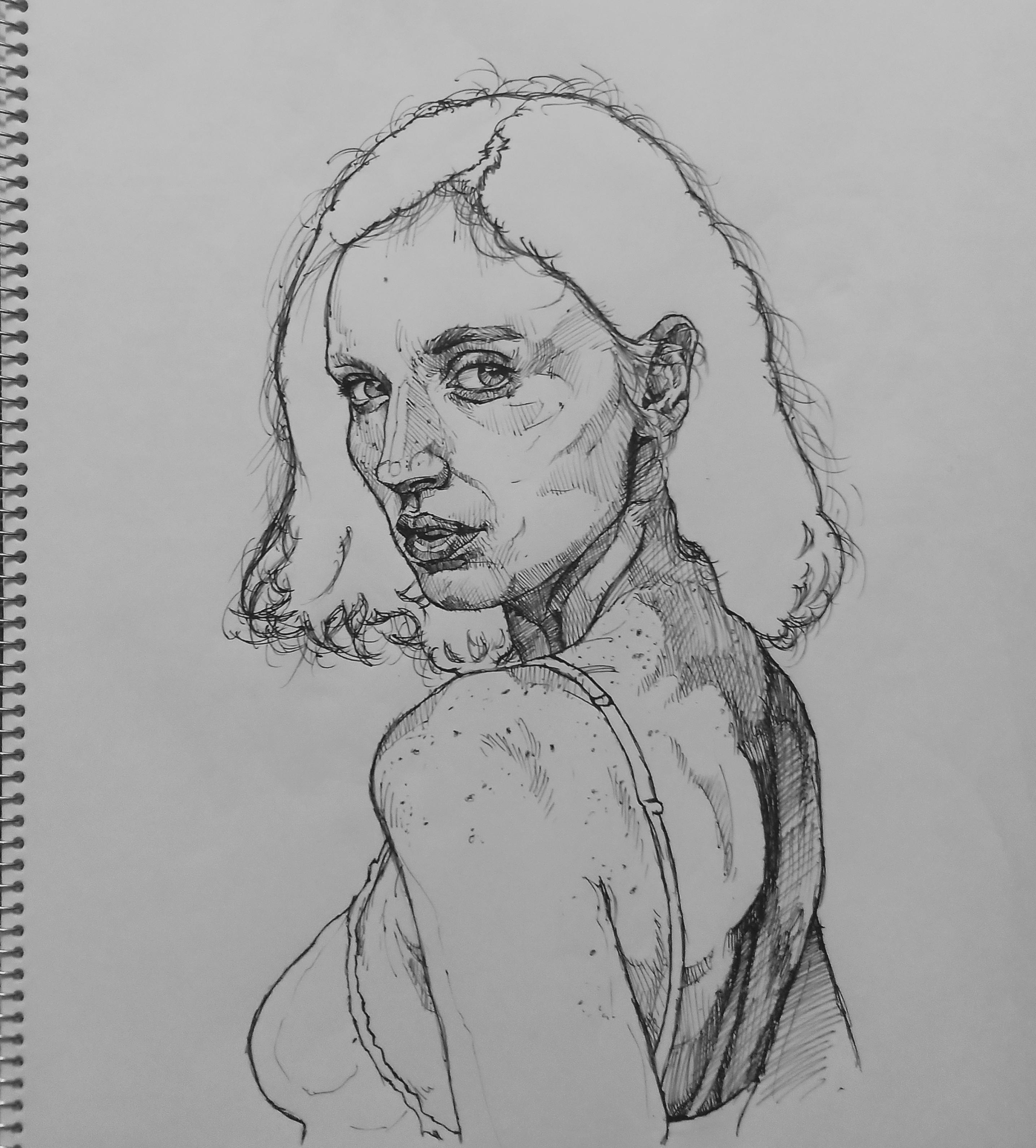 2872x3181 for hire portrait sketch hungryartists - Hire Drawing