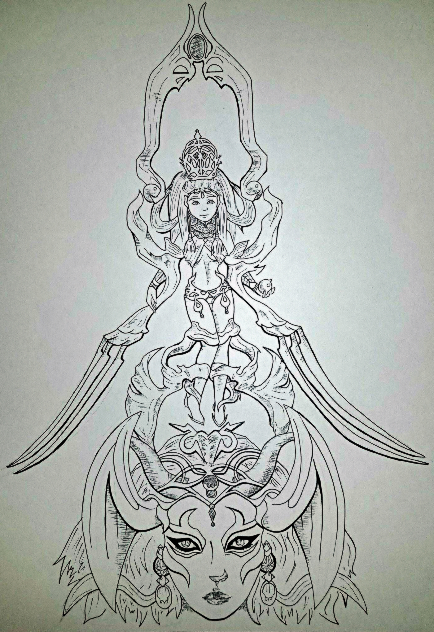 1401x2041 for hire illustrator will draw whatever you'd like ! hungryartists - Hire Drawing