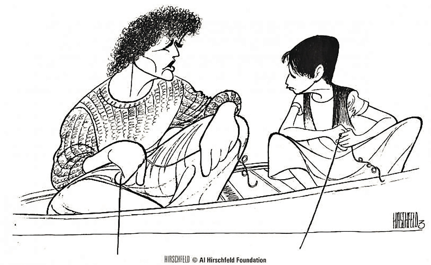 1828x1124 Hirschfeld's Work On Display The Manchester Journal Manchester - Hirschfeld Drawings