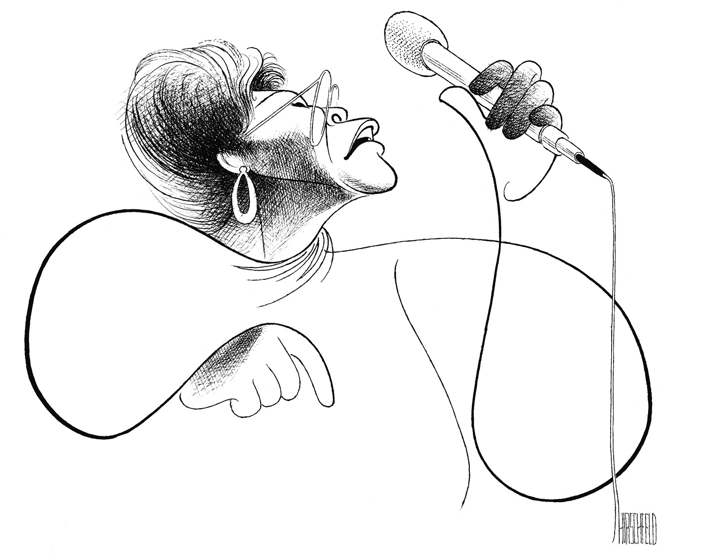 1440x1115 See Legendary Cartoonist Al Hirschfeld's Portraits Of Picasso - Hirschfeld Drawings