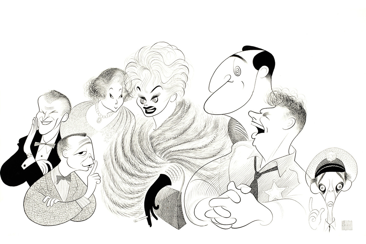 1280x853 The Art Of Al Hirschfeld - Hirschfeld Drawings