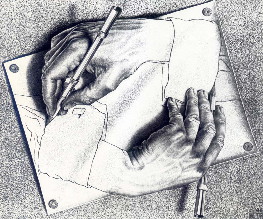 1000x836 Drawing Hands - History Of Drawing