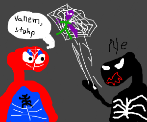 300x250 spooderman trying to hit the folks drawing - Hit The Folks Drawing