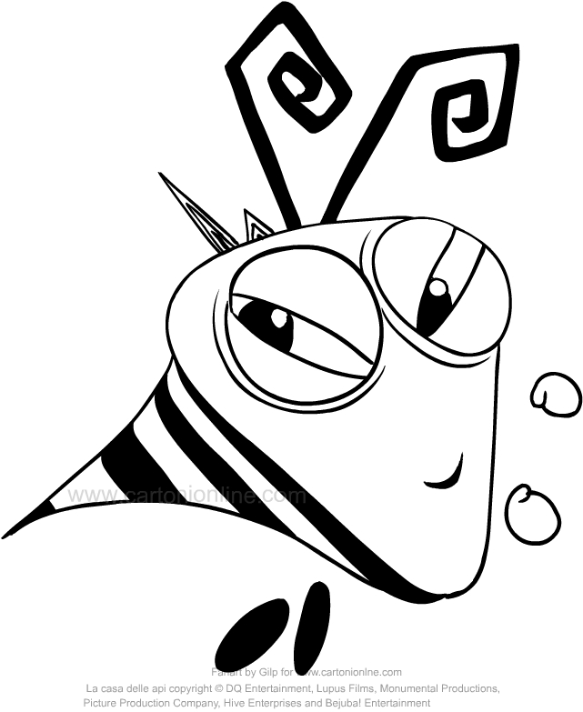 641x783 drawing jasper of the hive coloring page - Hive Drawing