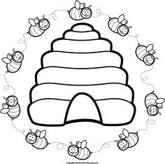 236x234 hive outline transparent png clipart free download - Hive Drawing