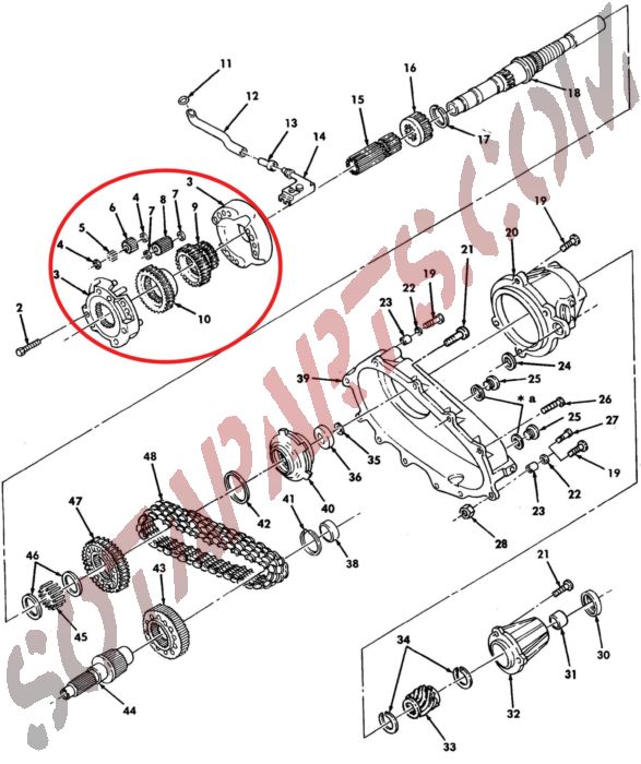 587x700 Haupt Planetengetriebe Hmmwv - Hmmwv Drawing