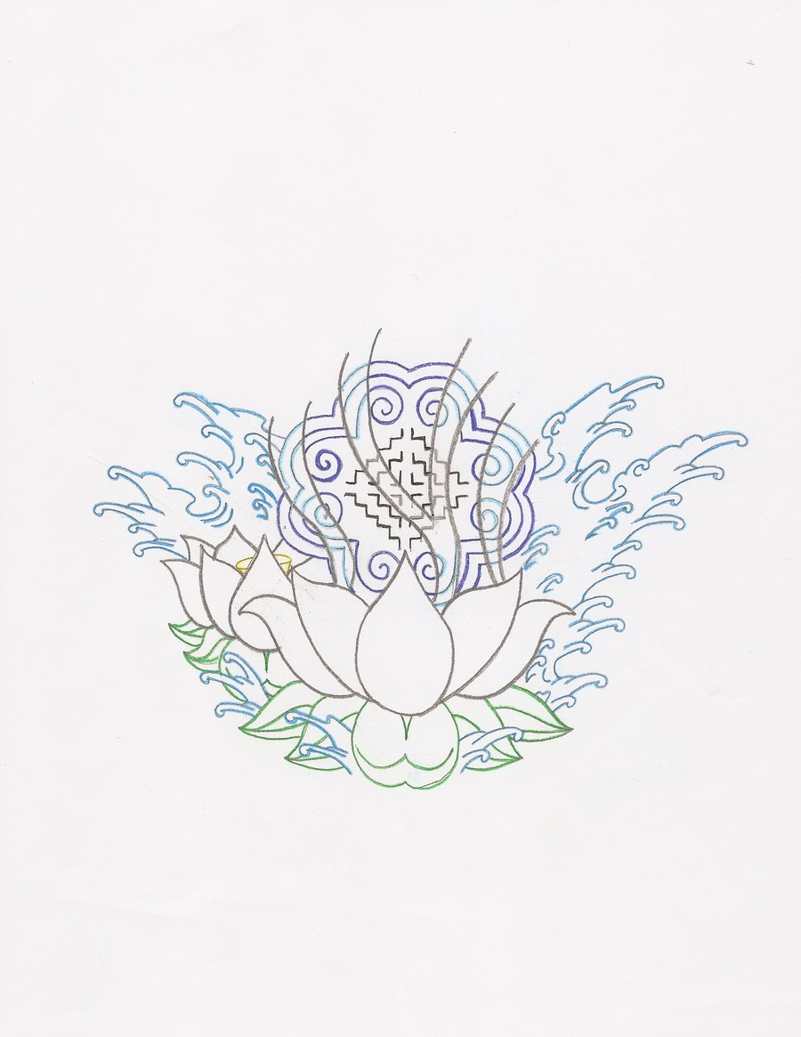 900x1165 Hmong Drawing Desi On Of Bostons Best Tattoo Artists - Hmong Drawing