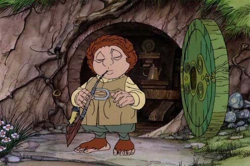 494x329 the lord of the rings animated trilogy thomas pluck - Hobbit Cartoon Drawing