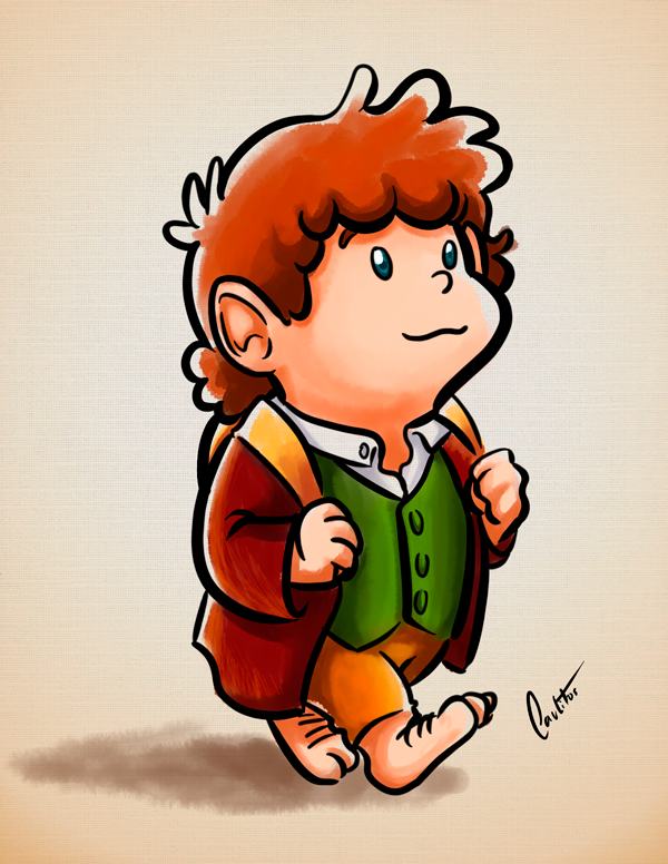 Hobbit Cartoon Drawing at Explore collection of