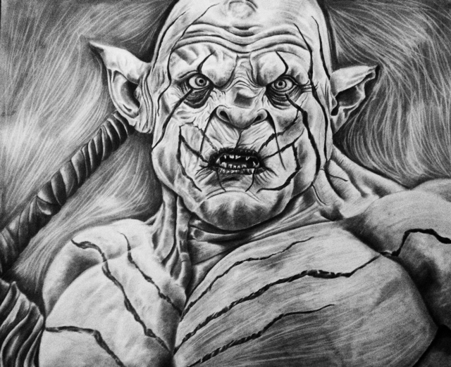 640x522 fantasy drawings, based off of the hobbit movies murphy's art - Hobbit Drawing