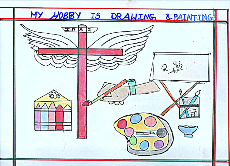 760x548 May Contest Entry My Hobby Is Drawing And Painting - Hobby Drawing