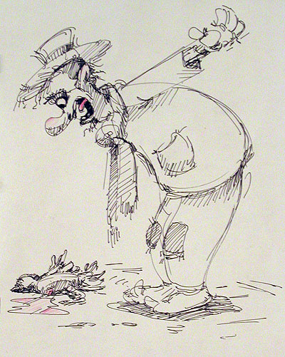 400x501 Hobo Drawings The Drawing Club - Hobo Drawing