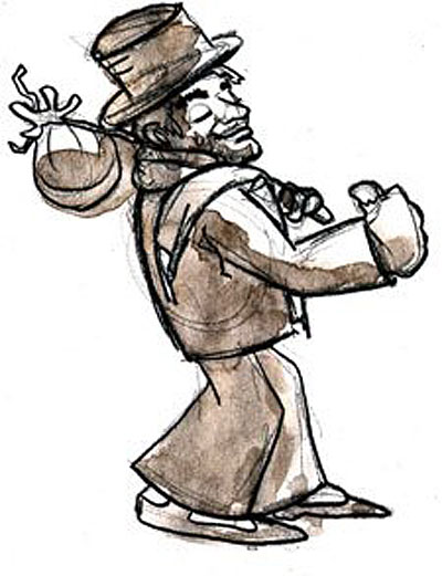 400x521 Nicolette's Hobo The Drawing Club - Hobo Drawing