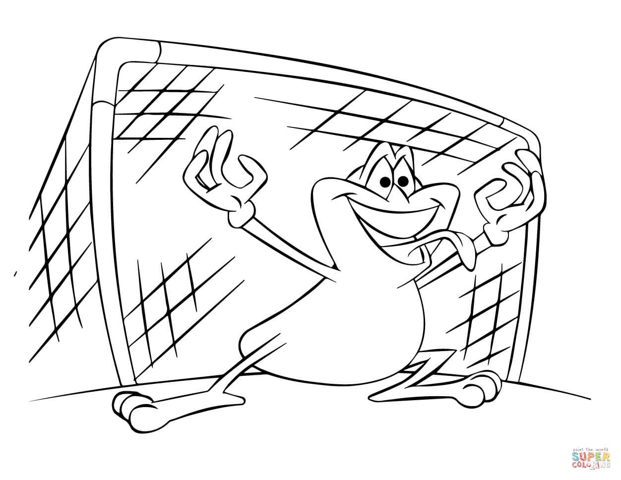 1252x968 Hockey Goalie Drawing Coloring Pages - Hockey Drawing Pictures