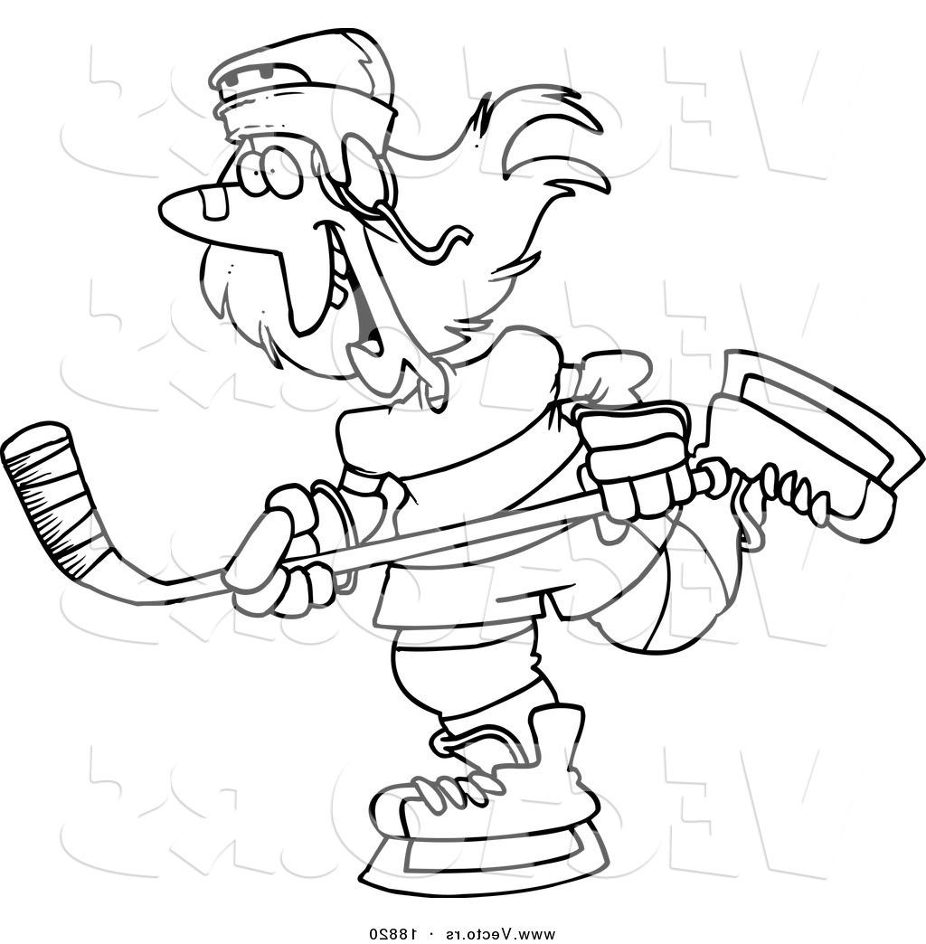 1024x1044 Best Hd Hockey Players Drawing Photos - Hockey Drawing Pictures