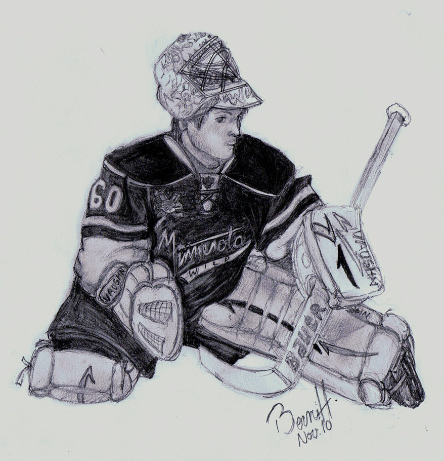 Hockey Goalie Drawing at Explore collection of